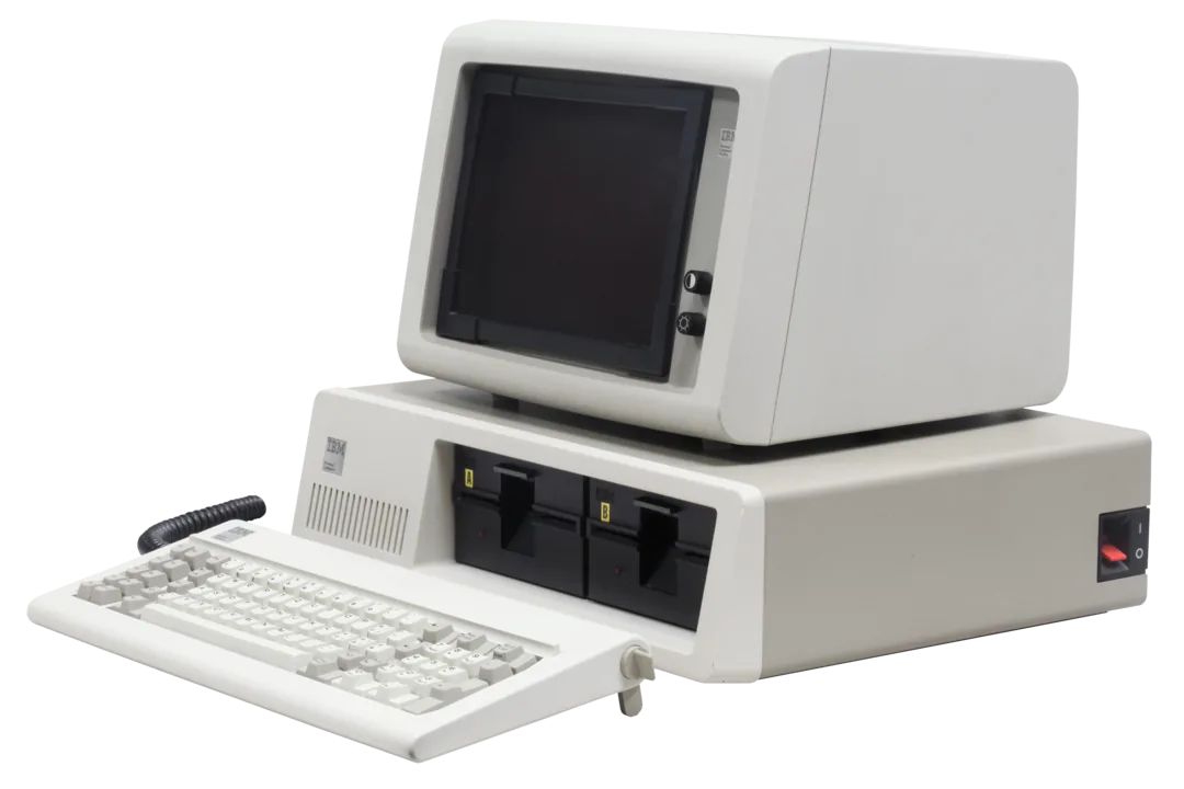 IBM PC introduced in 1981