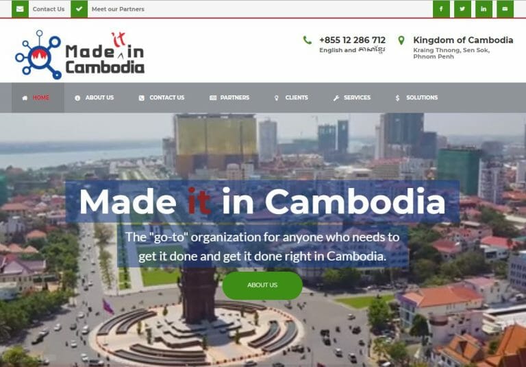 Made it in Cambodia - Phnom Penh, Cambodia